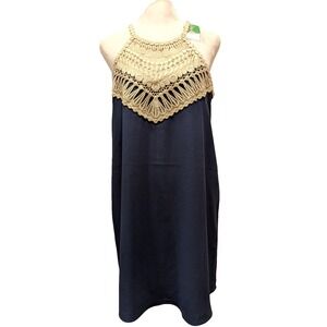 Lilly Pulitzer Dress Women 8 Pearl Soft Shift Crochet‎ Lace Party Cocktail NWT